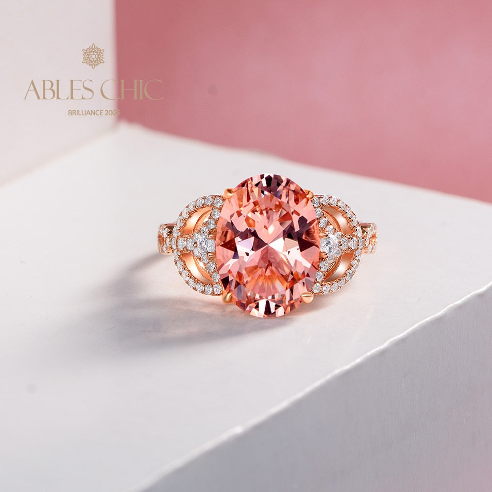 Orange Spinell Solitärring R0927