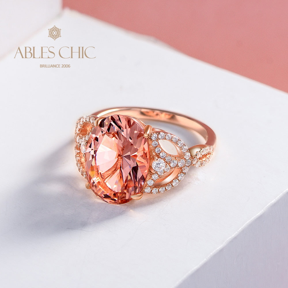 Orange Spinell Solitärring R0927