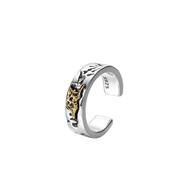 Goldener Filigran-Ohrring E1133, 1 Stück