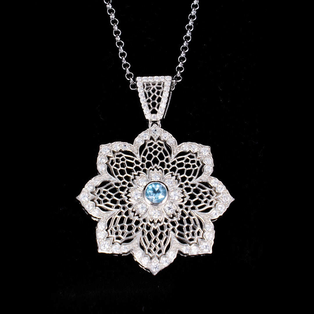 Luftige Blumenkette 6190