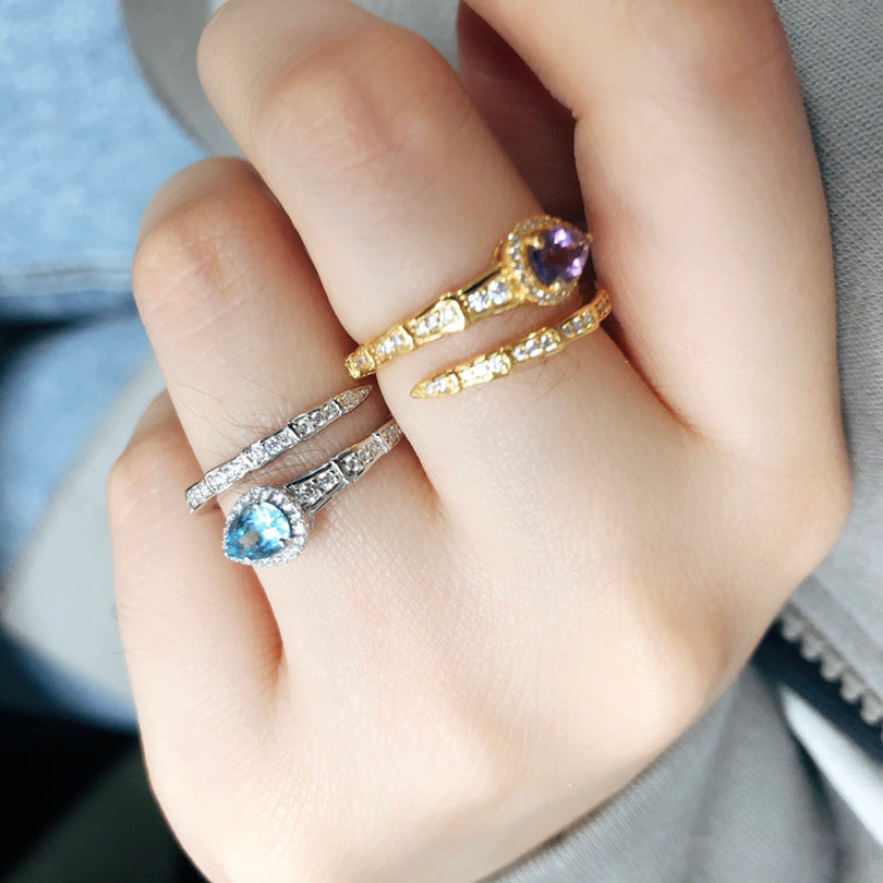 Geteilter Schlangenring 6287