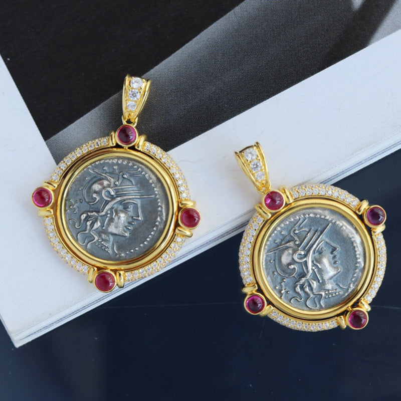 Flip Coin Halo Anhänger 6388