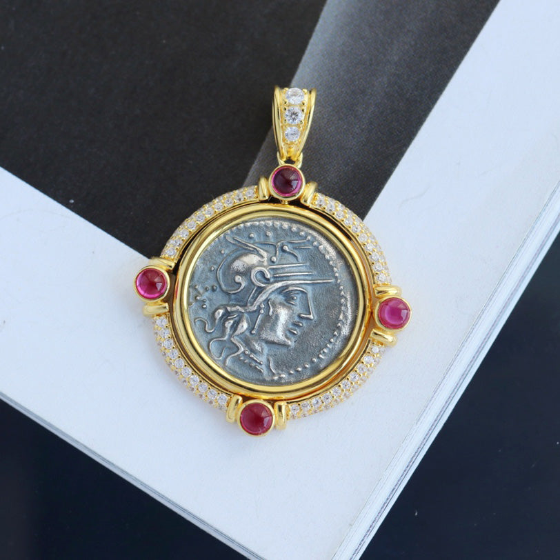 Flip Coin Halo Anhänger 6388