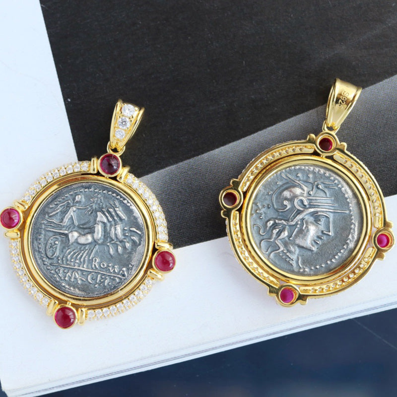 Flip Coin Halo Anhänger 6388