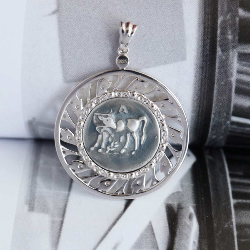 Apollo-Münzen-Filigrananhänger 6295