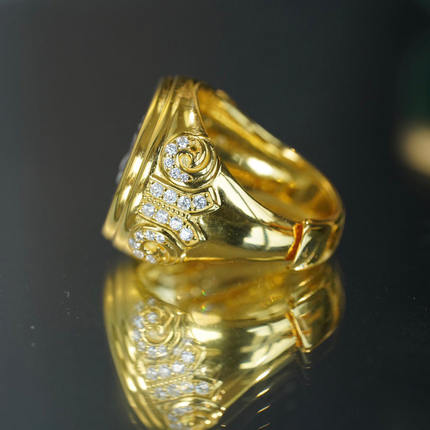 Römischer Münzring Herakles 6337