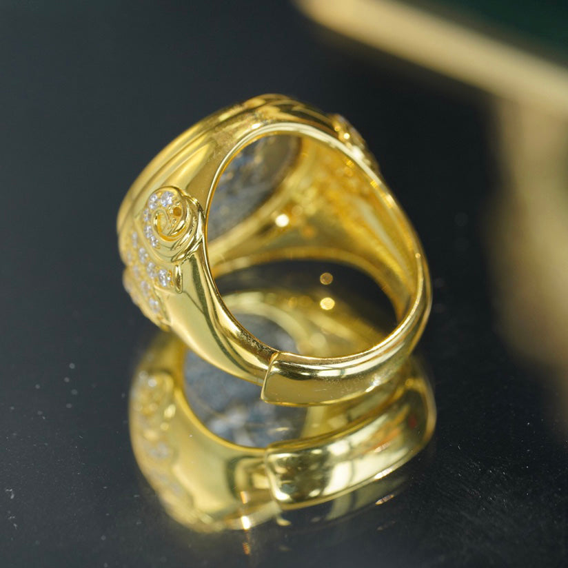 Römischer Münzring Herakles 6337