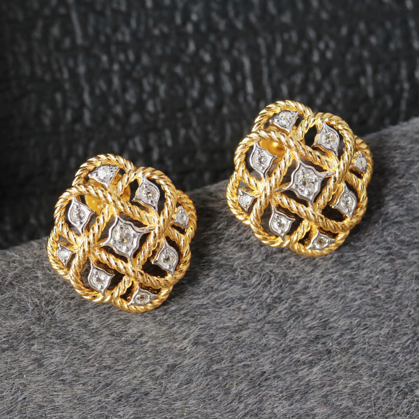 Seilkette Topas Ohrringe 6384