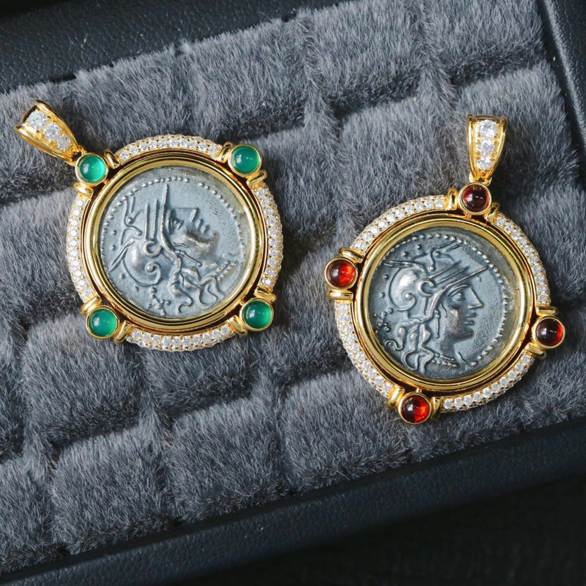 Flip Coin Halo Anhänger 6388