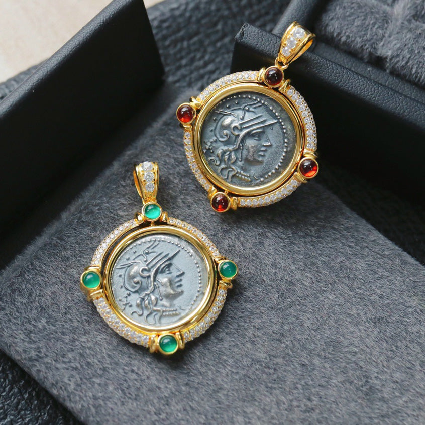 Flip Coin Halo Anhänger 6388