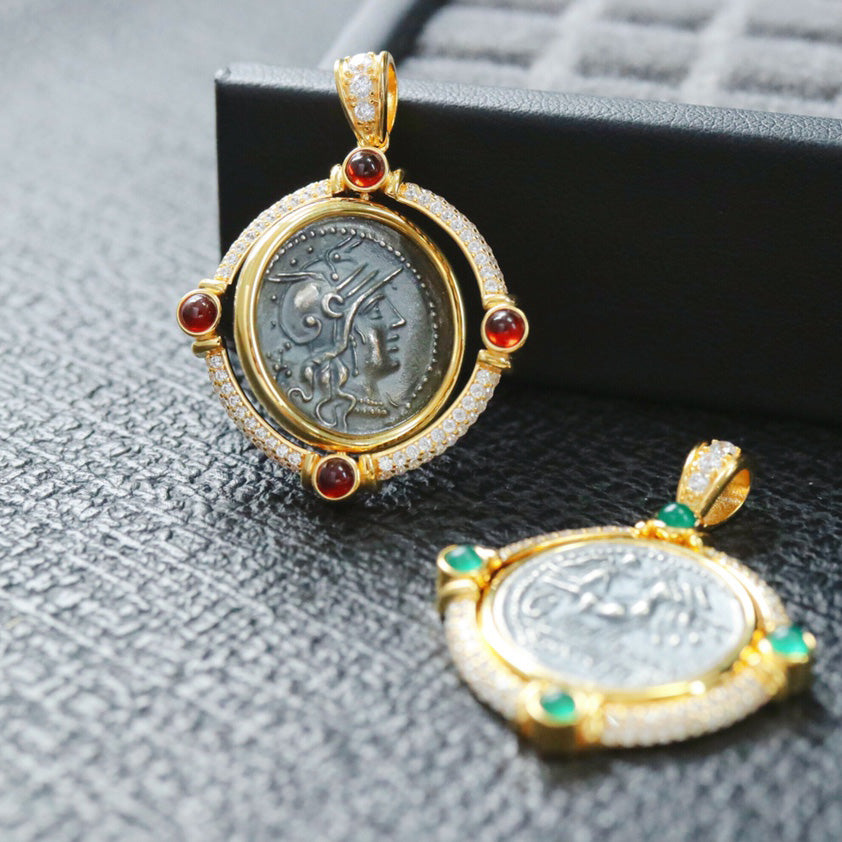 Flip Coin Halo Anhänger 6388