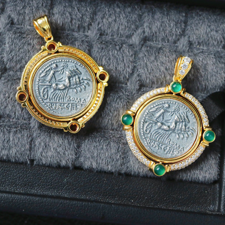 Flip Coin Halo Anhänger 6388