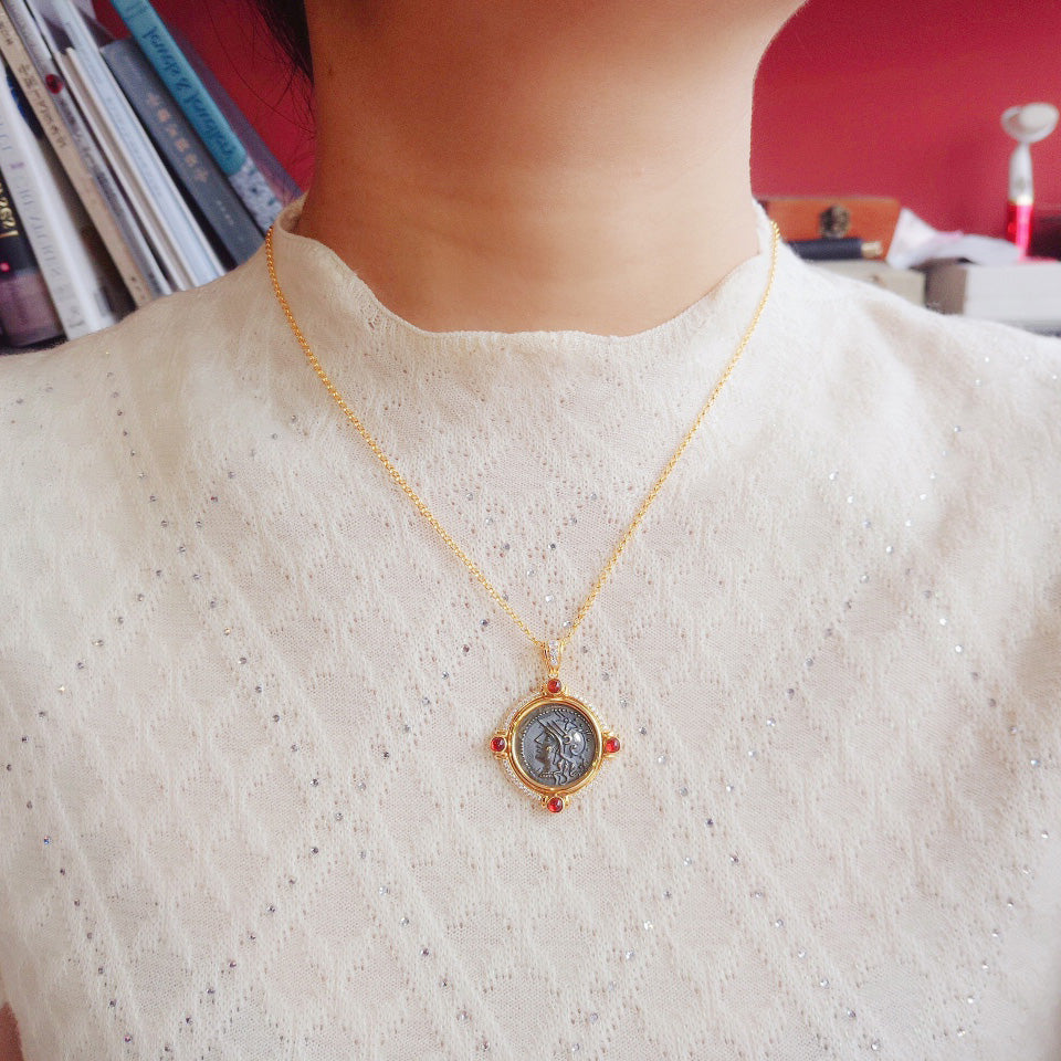 Flip Coin Halo Anhänger 6388