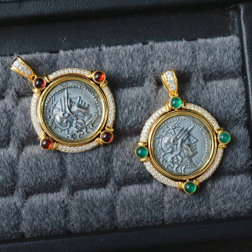 Flip Coin Halo Anhänger 6388