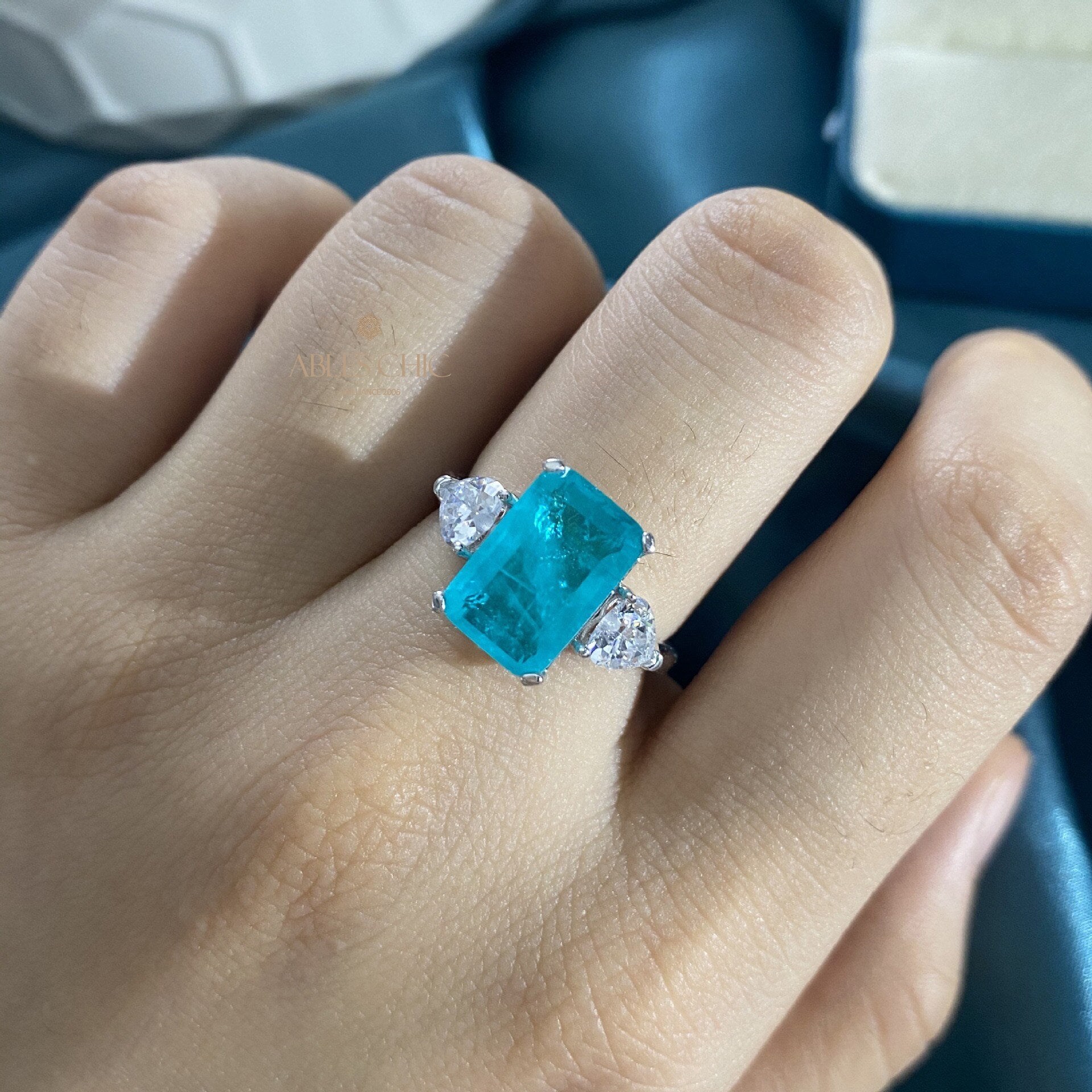 Lab Paraiba Verlobungsring R0878