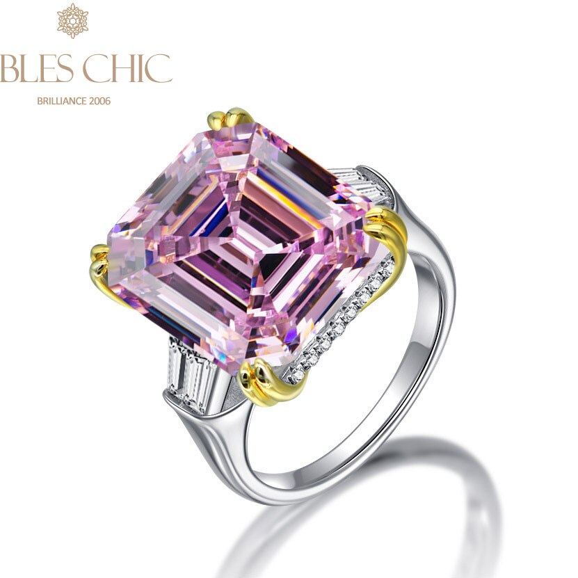 Asscher Amethyst Ring R0377