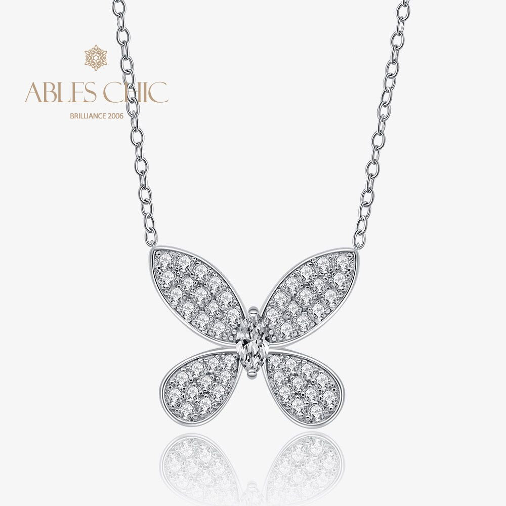 Pavé-Anhänger Schmetterling P0729