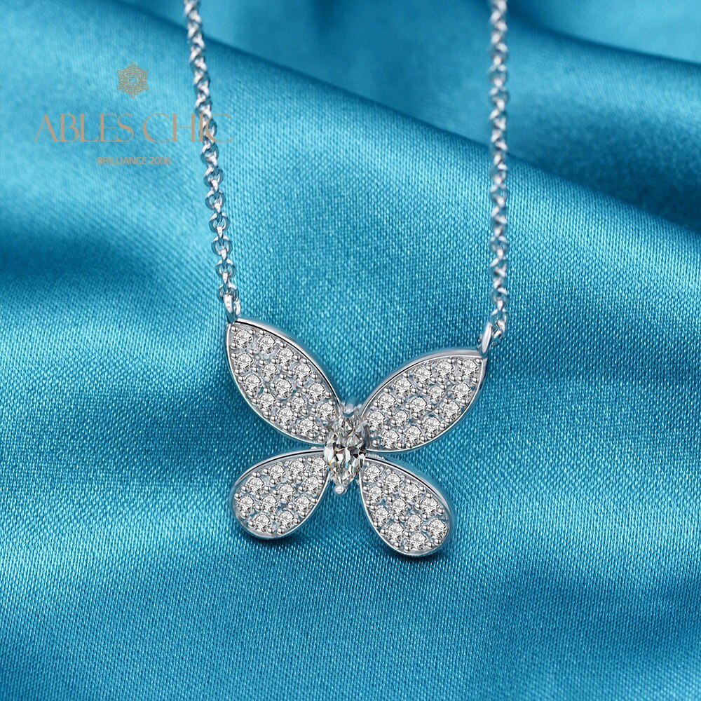 Pavé-Anhänger Schmetterling P0729