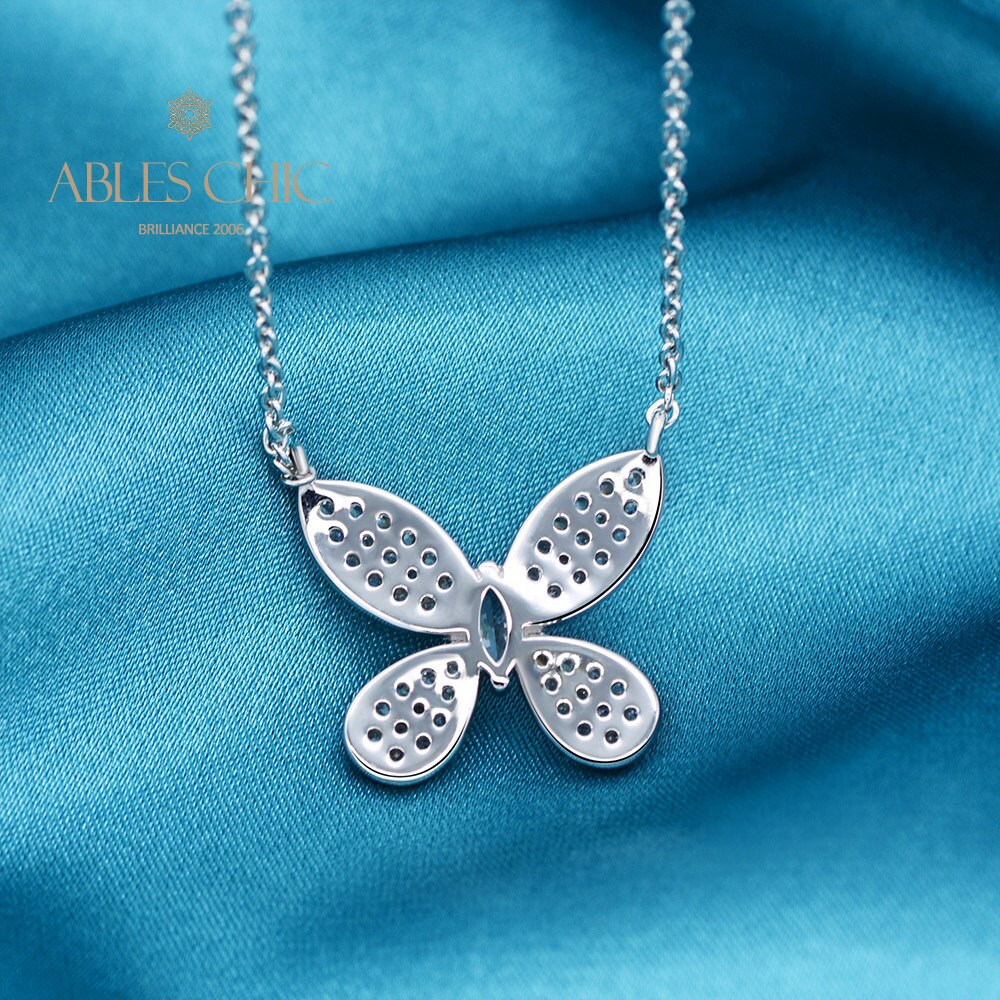 Pavé-Anhänger Schmetterling P0729