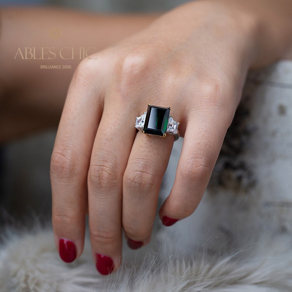 Labor-Smaragd-Paraiba-Verlobungsring R0314