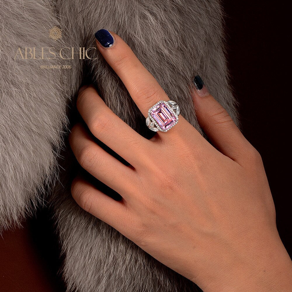 Saphir-Tansanit-Brautring R1274