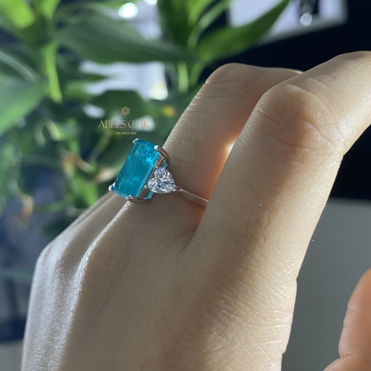 Lab Paraiba Verlobungsring R0878