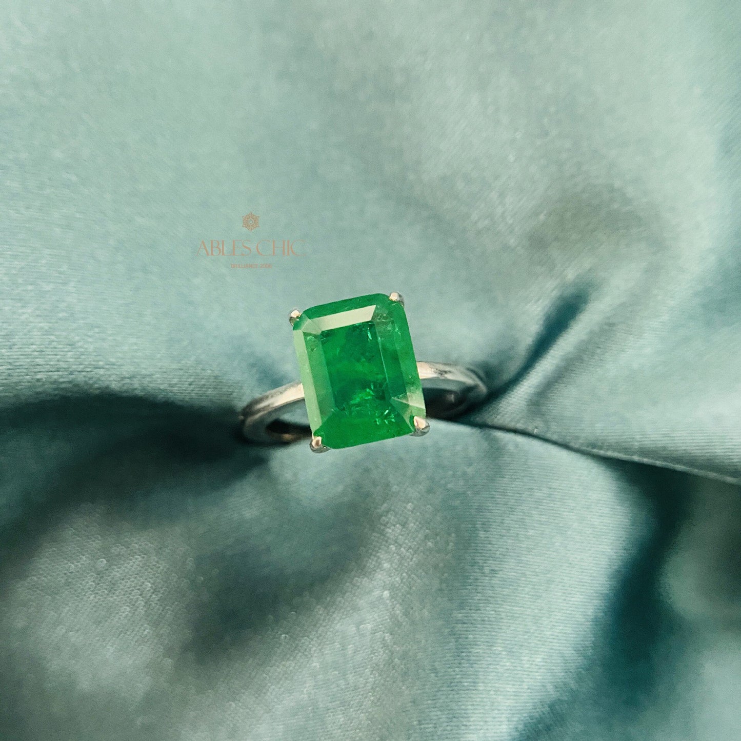 Smaragd-Brautring R0881