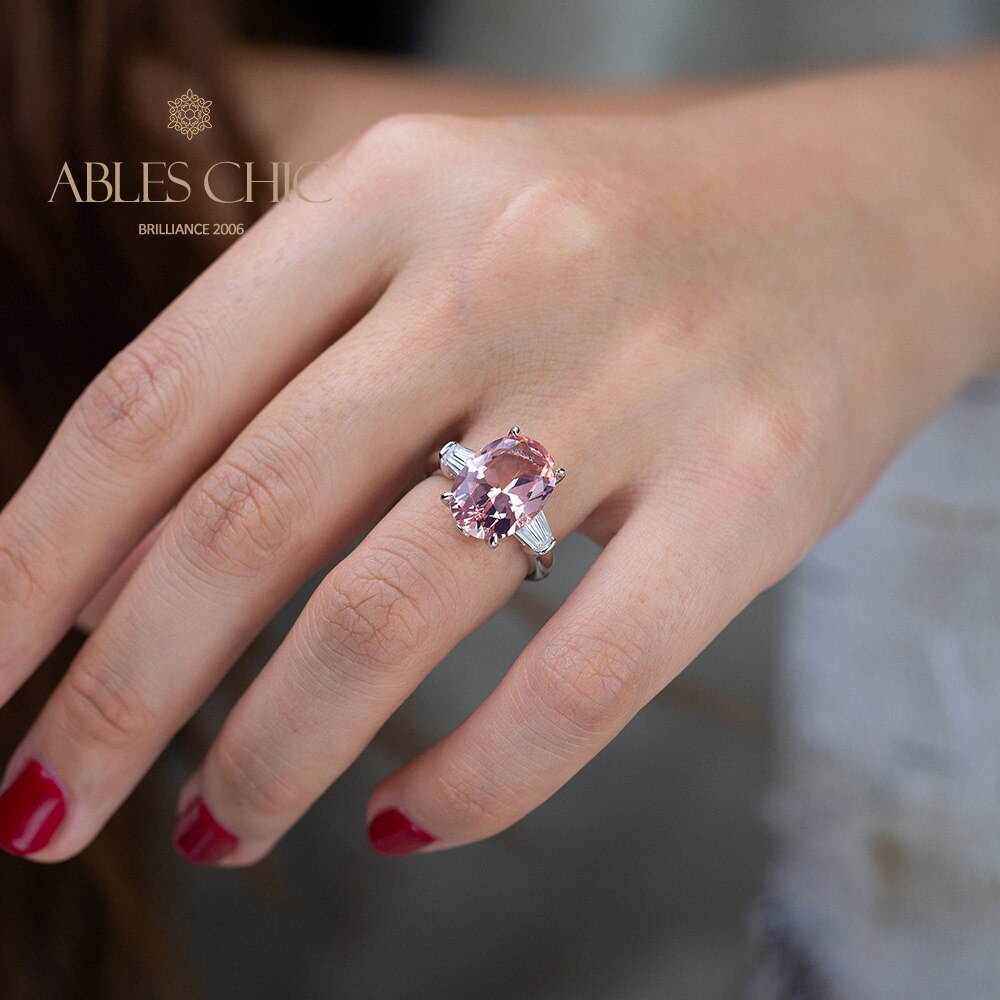 Statement-Ring mit im Labor gezüchtetem Edelstein R0378