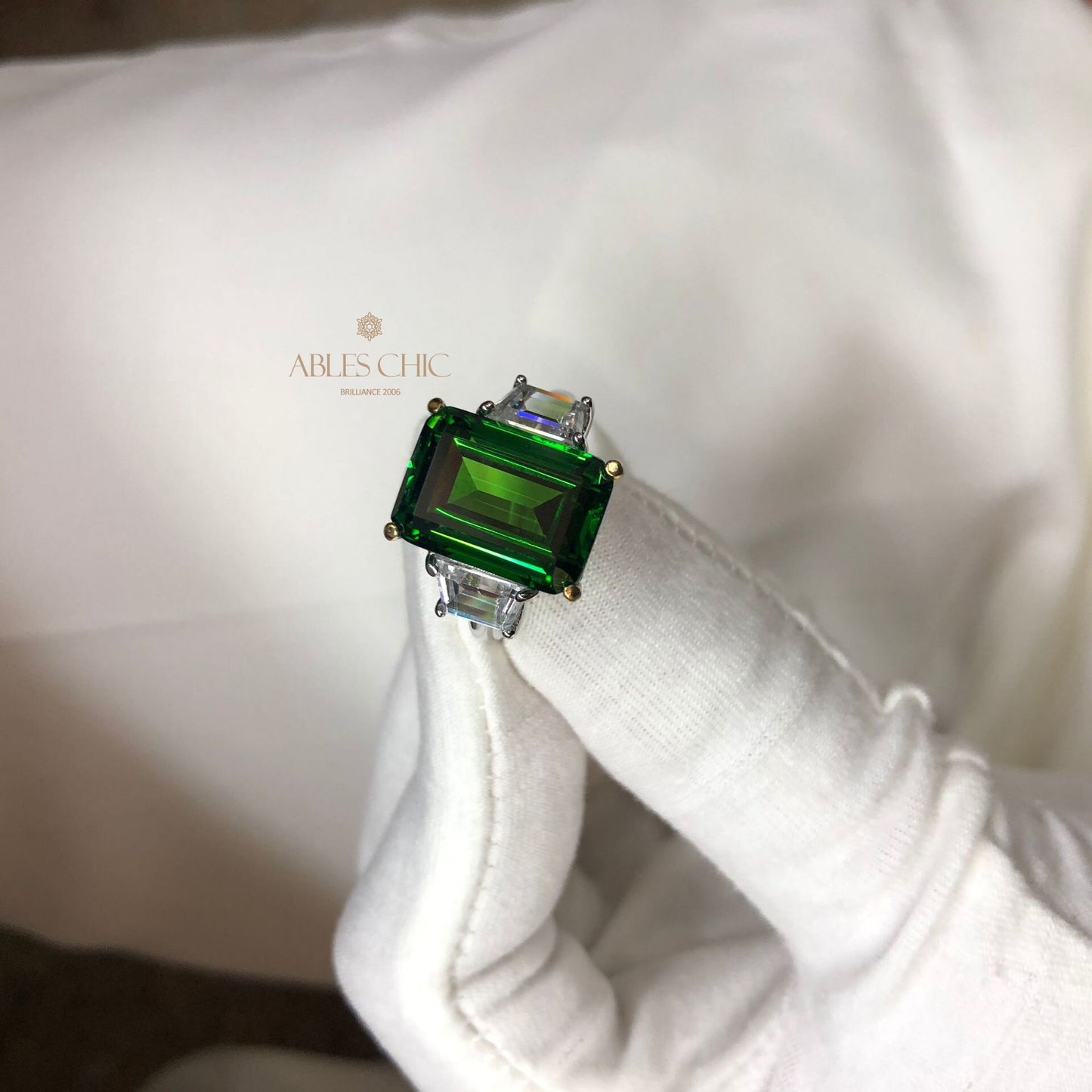 Labor-Smaragd-Paraiba-Verlobungsring R0314