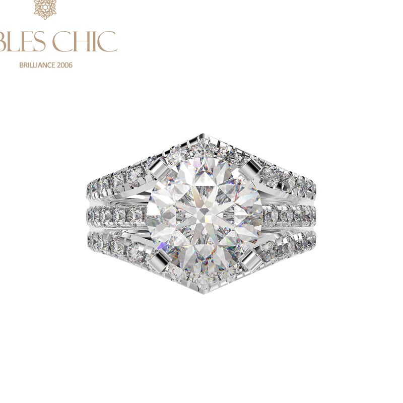 Citrin Stapelring Set R0317