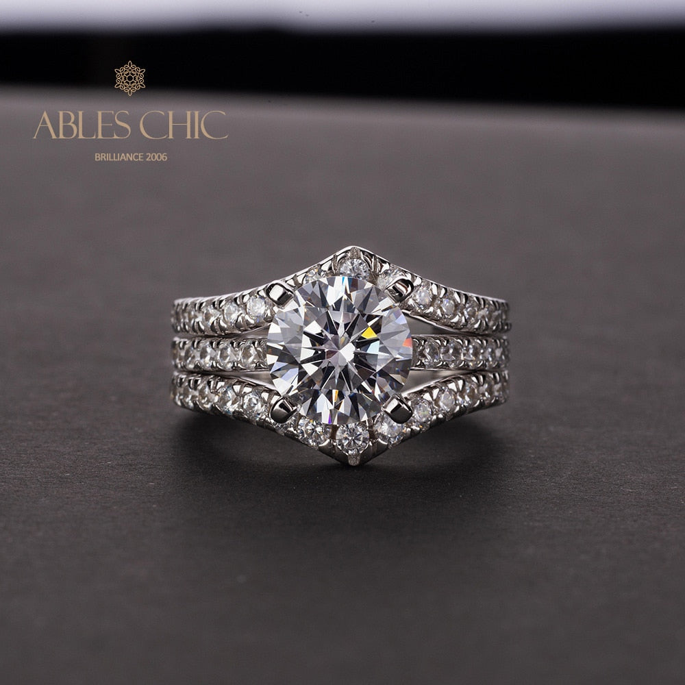 Citrin Stapelring Set R0317