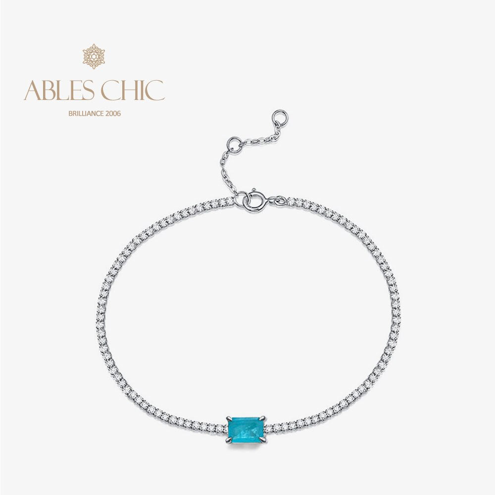 Lab Paraiba Tennisarmband B0539