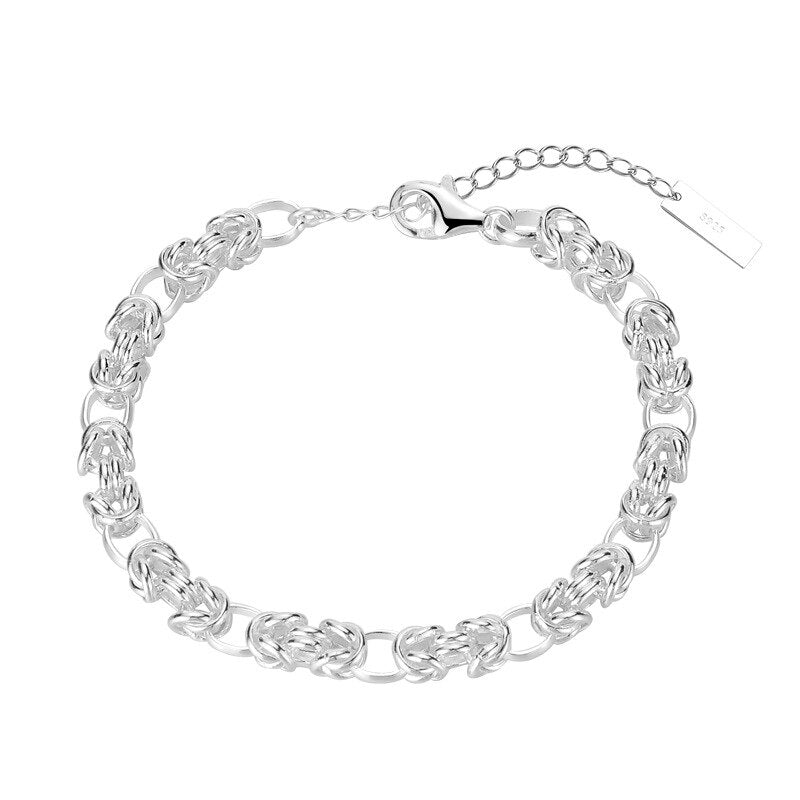 Schweres koreanisches Gliederarmband B1023