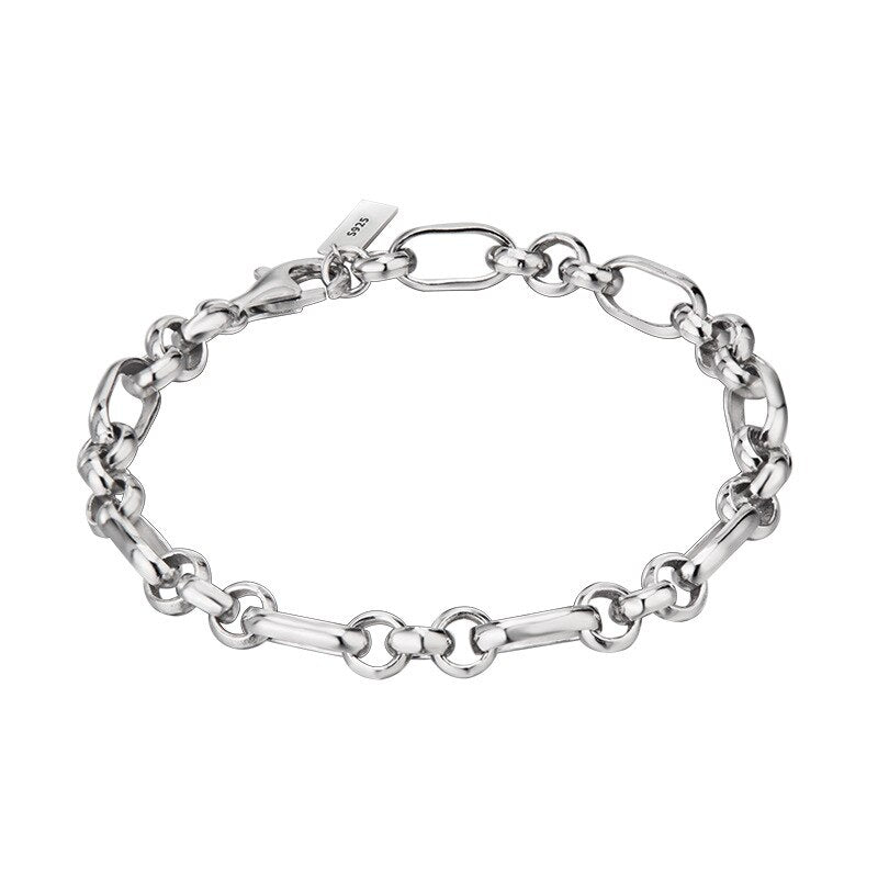 Statement-Armband mit Rolo-Kette B1042