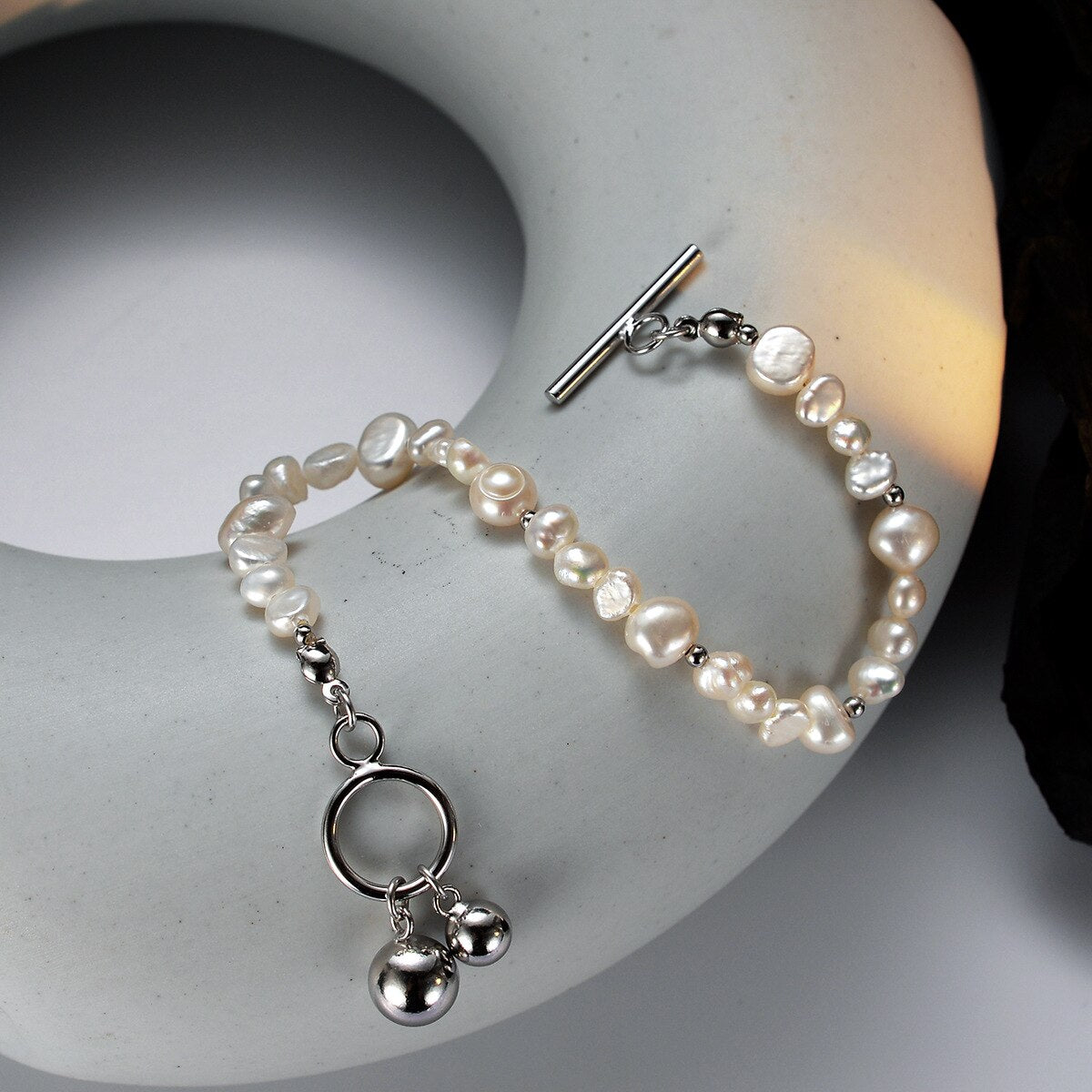 T-Barockperlen-Armband B1032