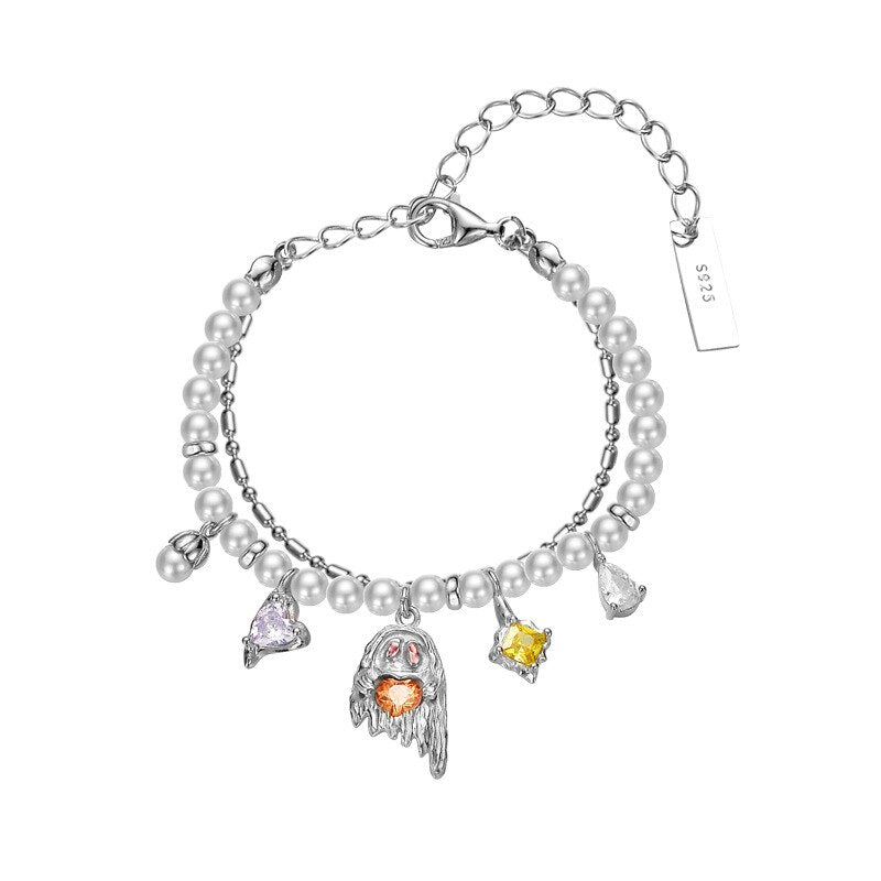 Mehrsträngiges Elfenperlenarmband B1001