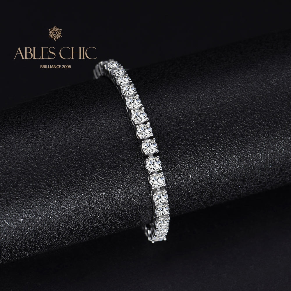 Bling Tennis Hochzeitsarmband B0554