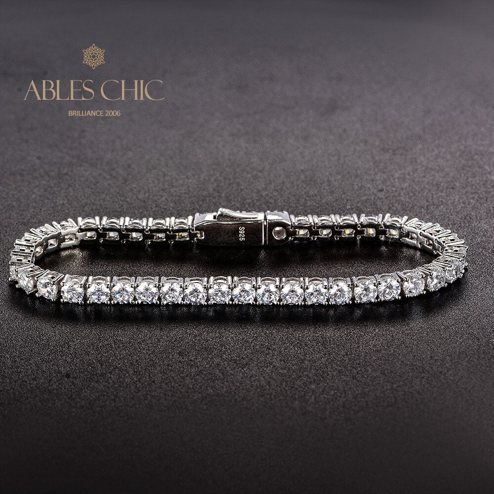 Bling Tennis Hochzeitsarmband B0554