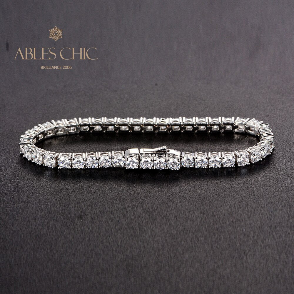Bling Tennis Hochzeitsarmband B0554