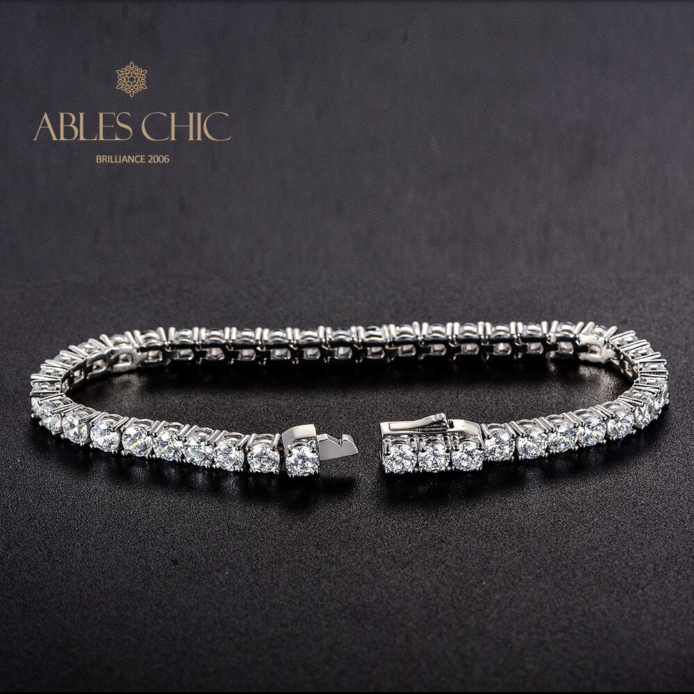 Bling Tennis Hochzeitsarmband B0554