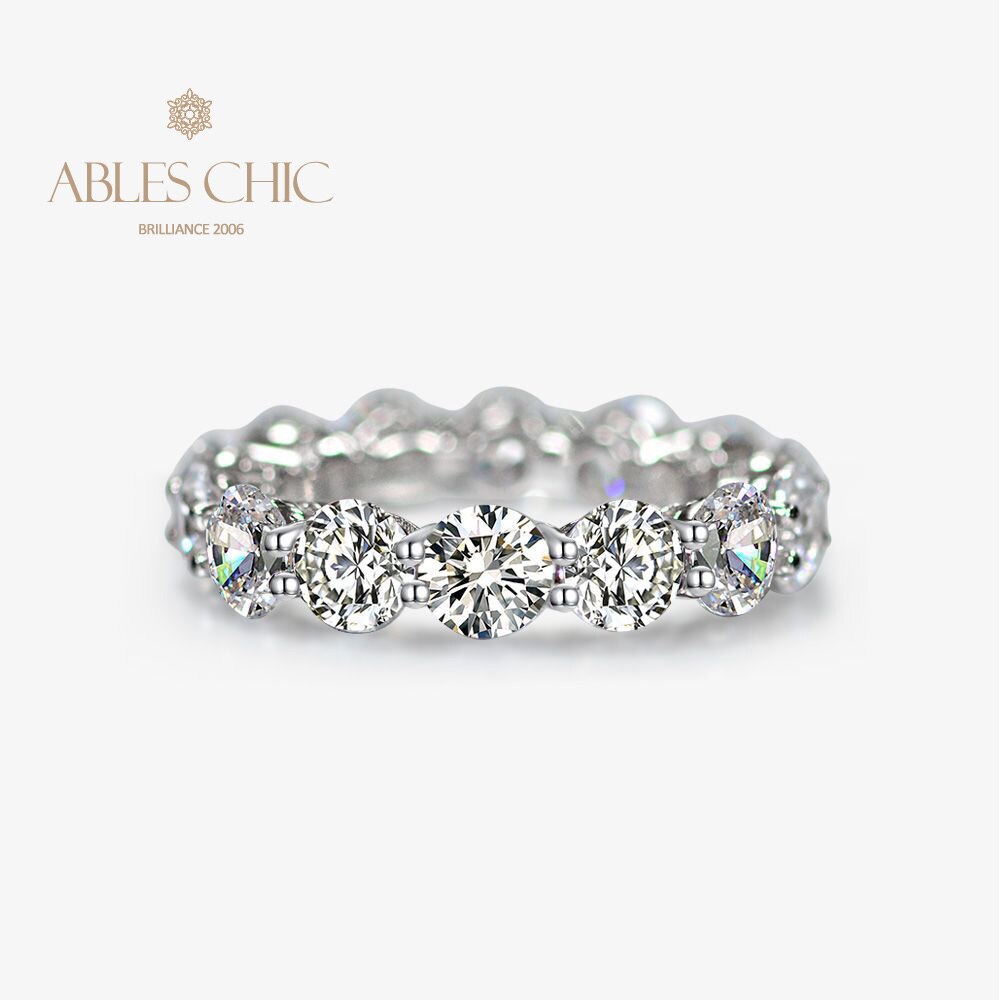 Diamanten Infinity Band Ring R1568