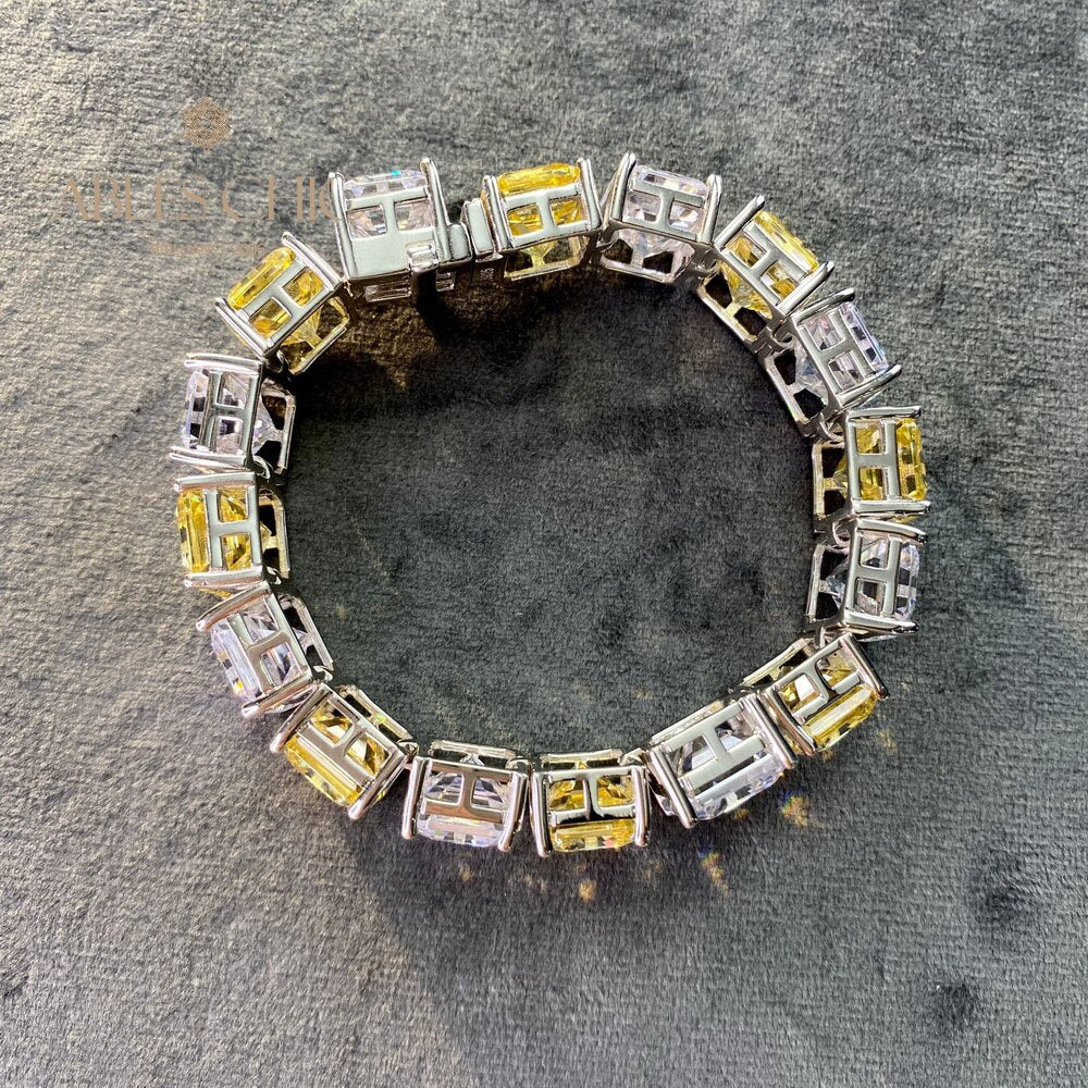 Citrin Brautarmband B0636