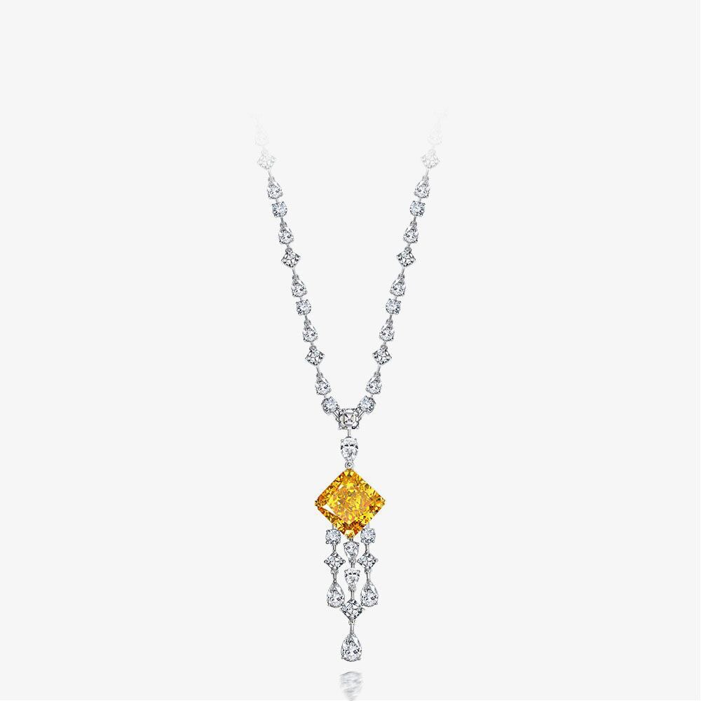 Imperial Topaz Chanderlier Anhänger P0637