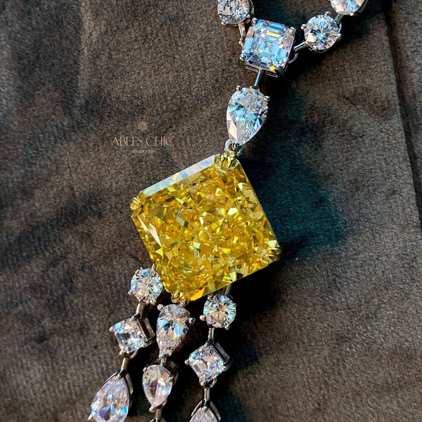Imperial Topaz Chanderlier Anhänger P0637