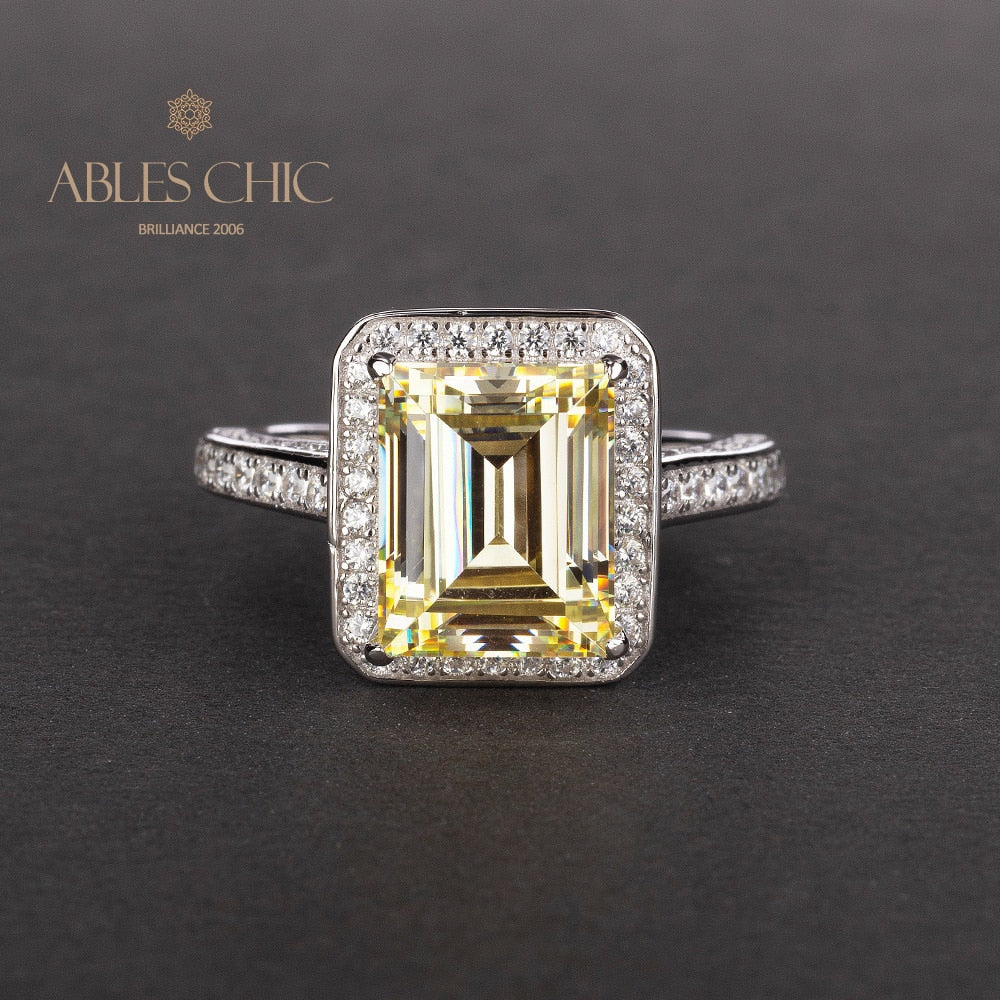 Ehering mit Labor-Smaragd R0303