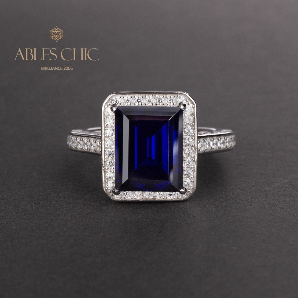 Ehering mit Labor-Smaragd R0303