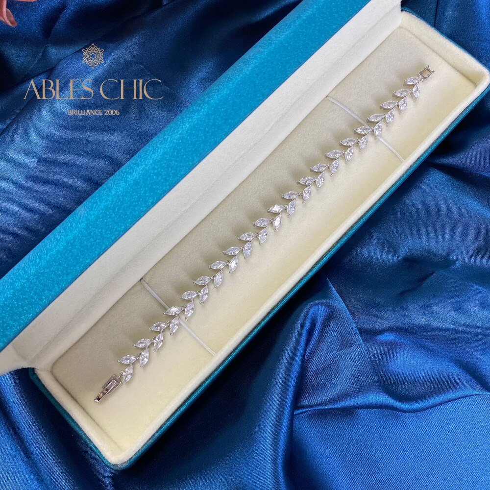 Marquise-Blatt-Armband B0827