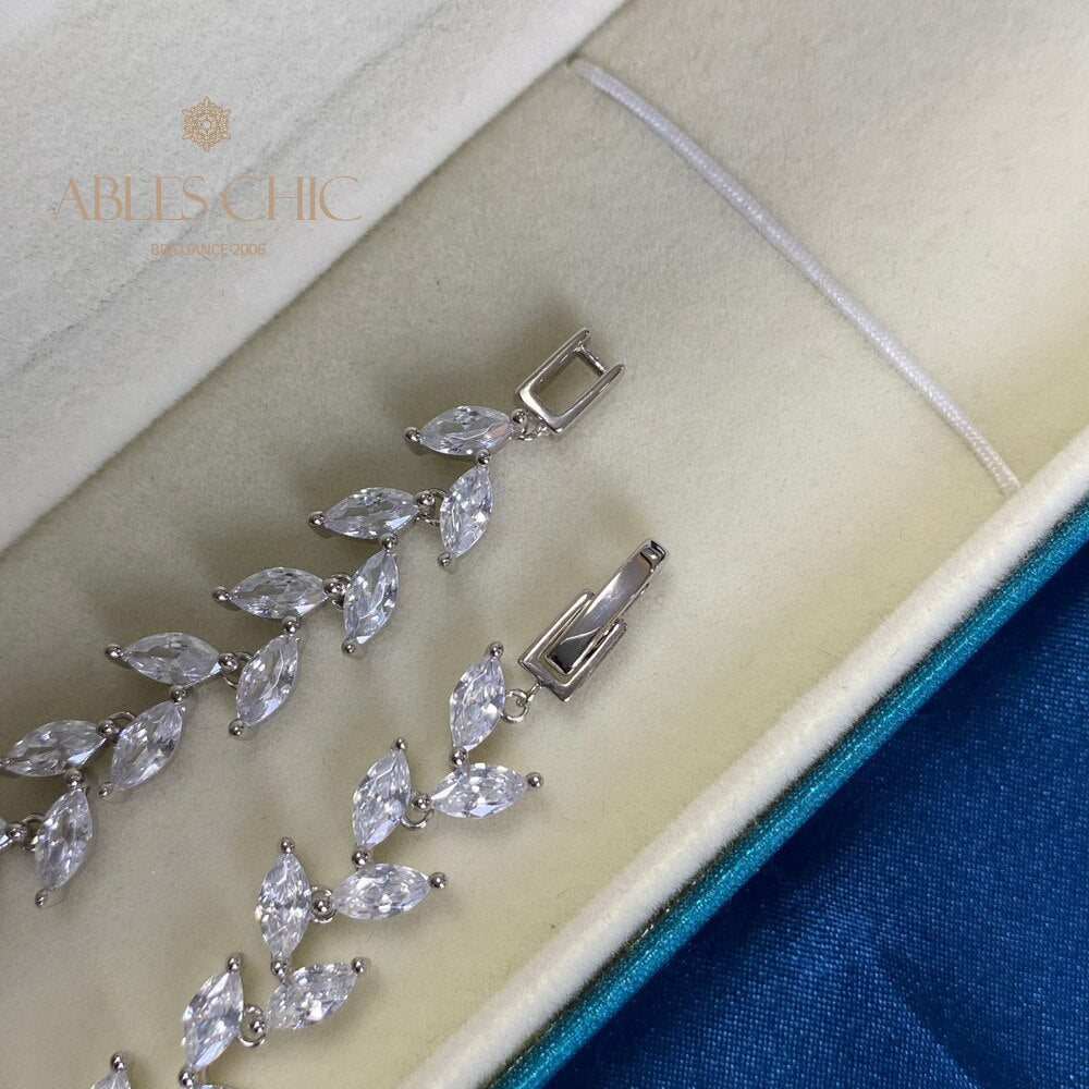 Marquise-Blatt-Armband B0827