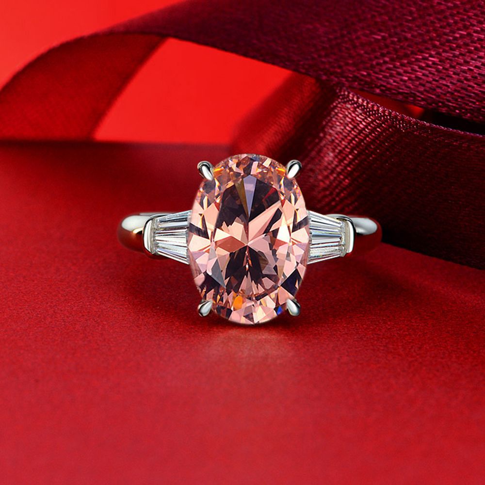 Statement-Ring mit im Labor gezüchtetem Edelstein R0378