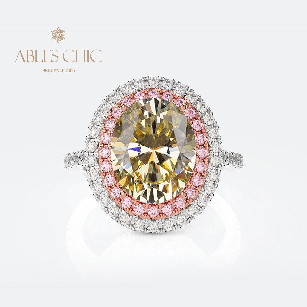 Halo-Ring mit Zirkonia-Pavé R0403